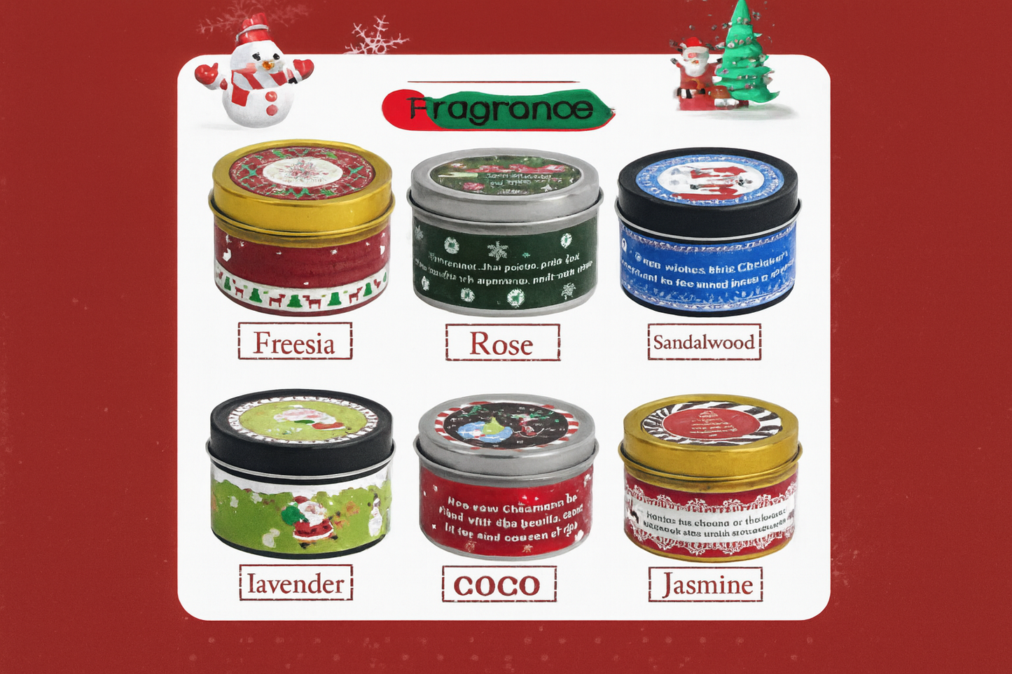 🎄Festive Scented Candle Gift Set