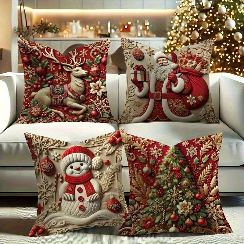 Xmas Decoration Quality Pillows